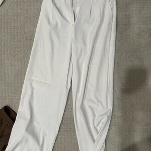 Classic White Womans Pants